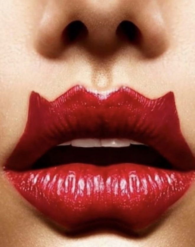 «Губы дьявола»: новый тренд, который хочется скорее развидеть и забыть бьюти-тренды,красота,мода и красота,пластические операции