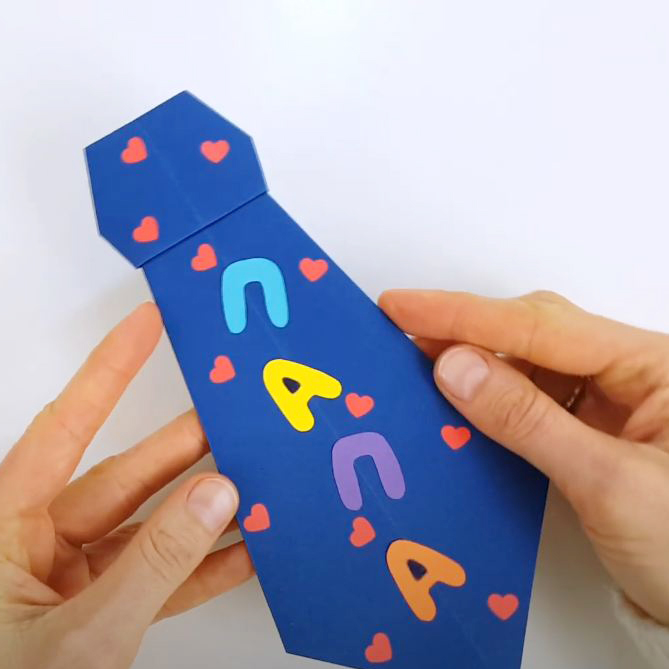 как сделать галстук оригами на 23 февраля своими руками