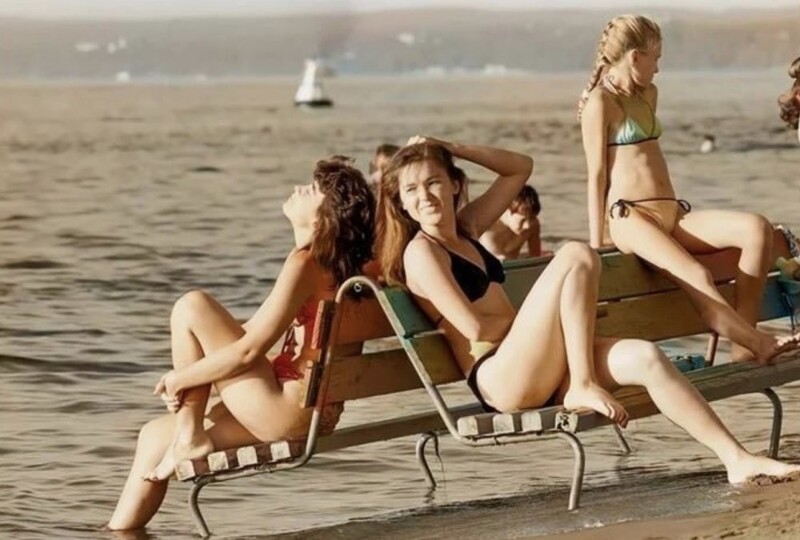 7. На берегу Волги , 1988 год