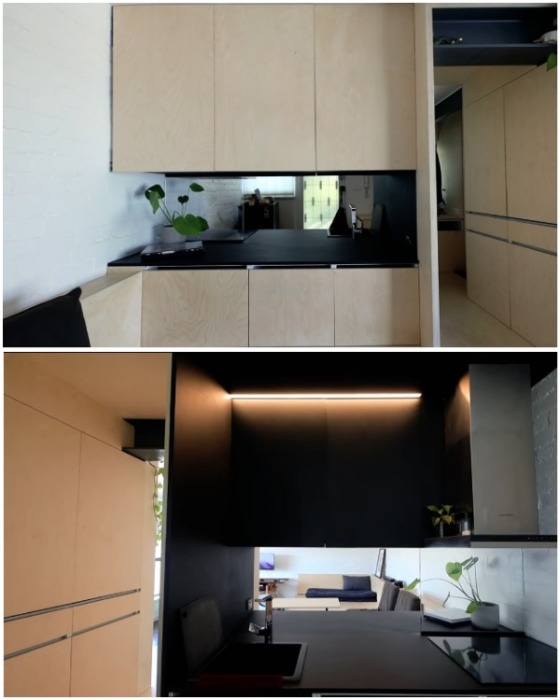 Как молодой архитектор превратил убогую развалюху 28 кв. м. в стильную студию Как молодой архитектор превратил убогую развалюху 28 кв. м. в стильную студию интерьер и дизайн,квартира,малометражка