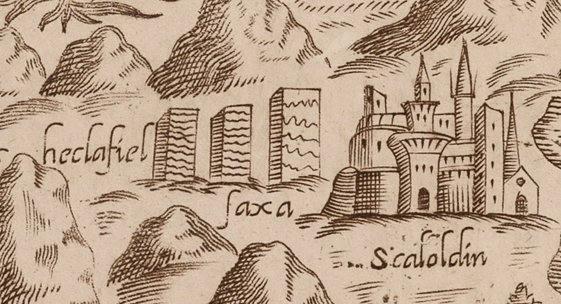 Глобальный катаклизм: Исчезнувшие мегаполисы в Исландии на картах 16 века, изображение №9