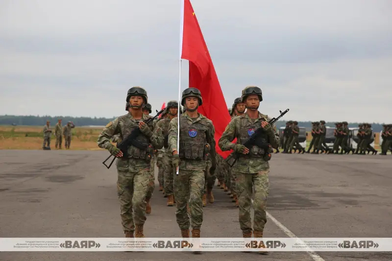 Белорусско-китайские военные учения «Атакующий сокол»