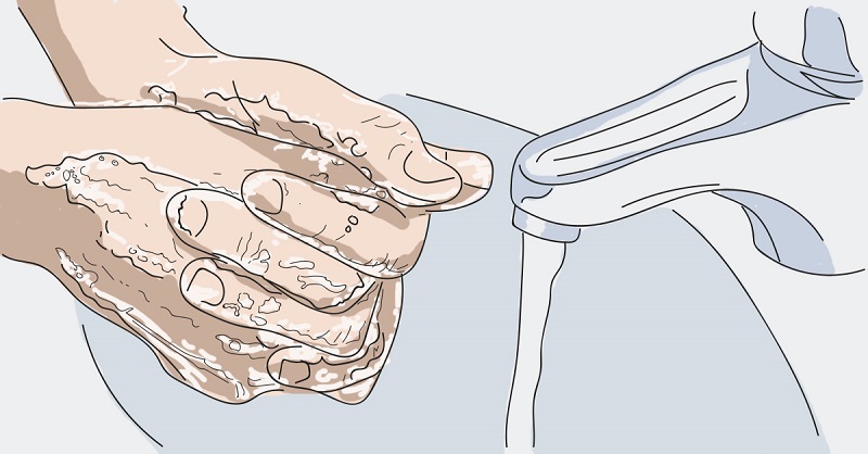 как правильно нужно мыть руки