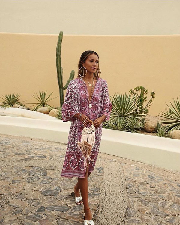 Модные платья в стиле Этно — 44 ярких варианта Модные платья в стиле Этно — 44 ярких варианта