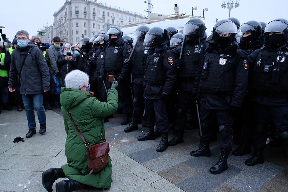 Москва митинг что происходит