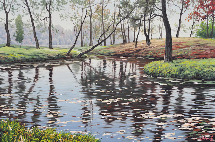 Художник-пейзажист Алексей Адамов 