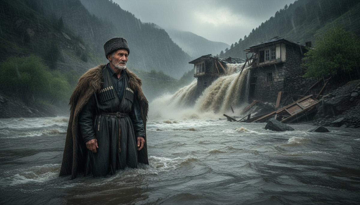 Когда вода унесла всё, старик из Дагестана открыл тайну, которую не понимают миллионы