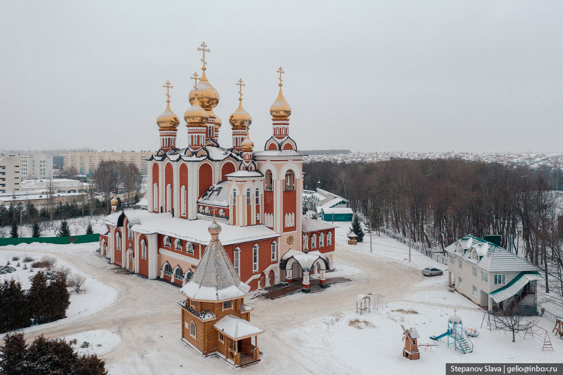 Зимние Чебоксары – столица Чувашии 