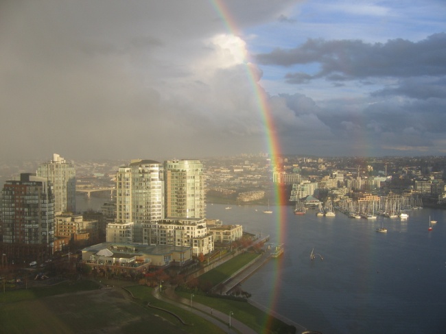 Смотри, радуга в небе! мир,природа