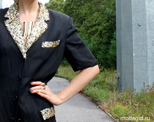 Интересные идеи по переделке вещей от модного блогера Интересные идеи по переделке вещей от модного блогера женские хобби