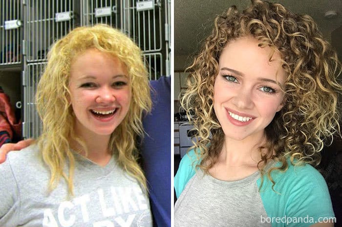 Four Year Transformation, All From Learning How To Take Care Of My Curls