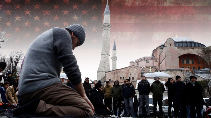 ЗАХВАТ МЕЧЕТИ КАК ПОВОД ДЛЯ ВОЙНЫ. США АТАКУЮТ КРЫМ