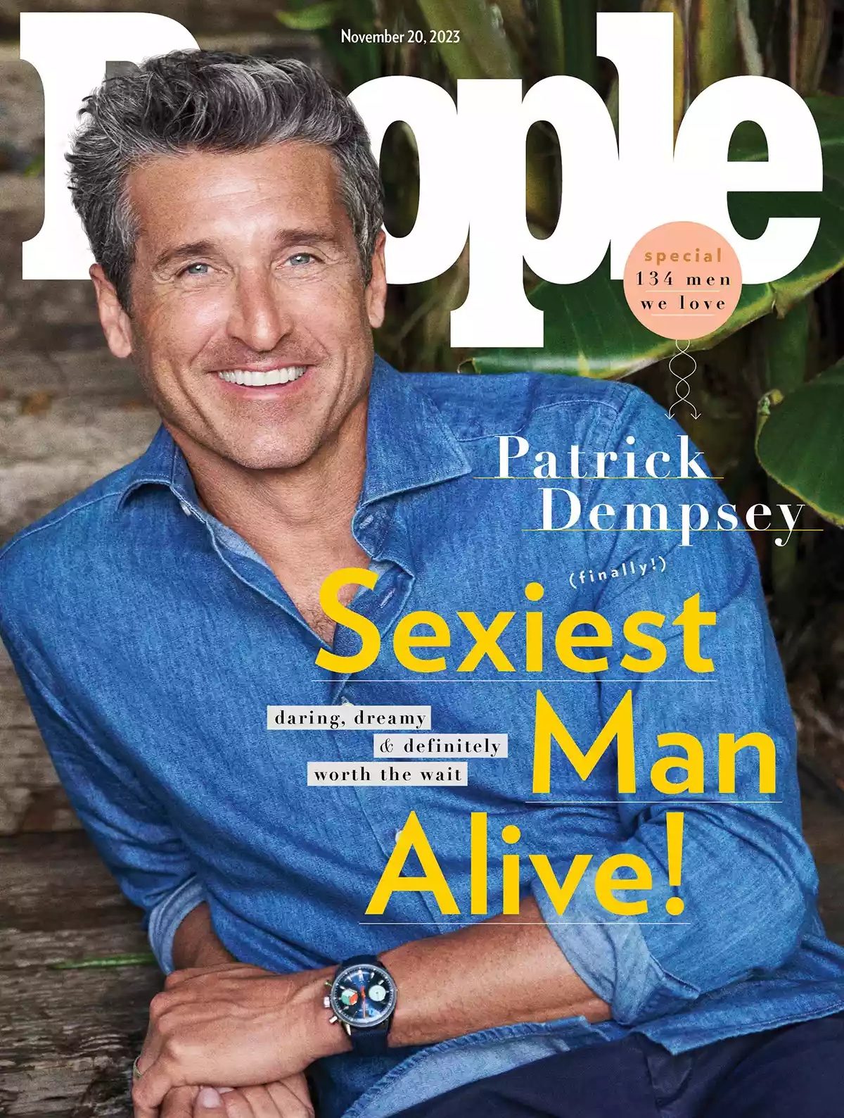 Патрик Демпси стал самым сексуальным мужчиной года по версии People
