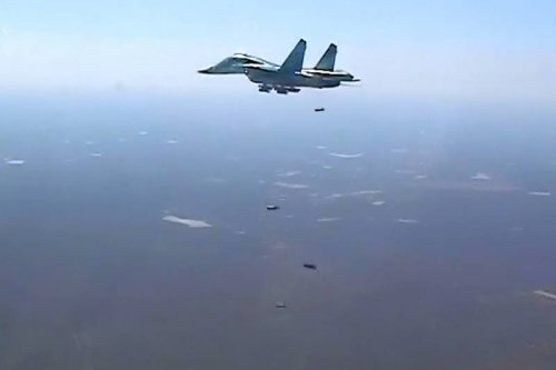 Су-34 ВКС РФ нанесли удары по игиловцам, взлетев с иранского аэродрома 