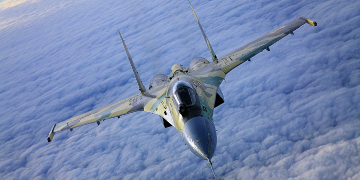 Нереальный пилотаж Су-35 покорил Интернет