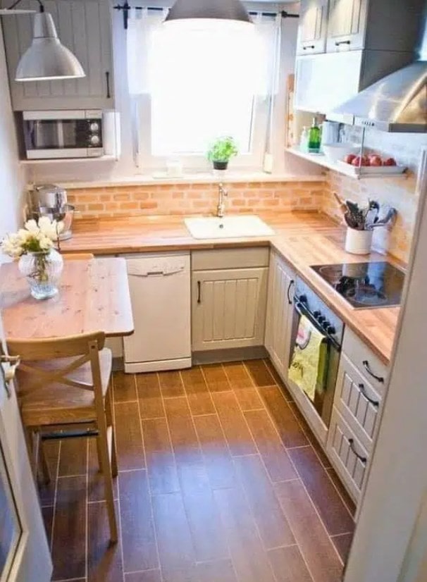 Отличные идеи дизайна для владельцев маленьких кухонь интерьер,переделки,рукоделие,своими руками,сделай сам