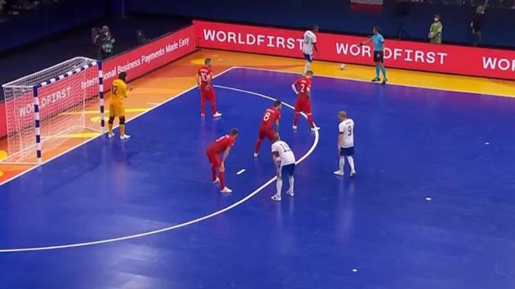 Сборная России по мини-футболу победила Польшу в матче группового этапа ЧЕ