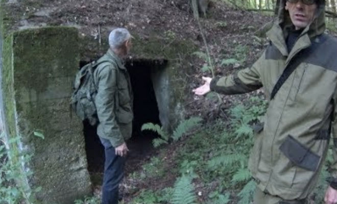 Тайник Вермахта с оружием: удача ждала своей минуты 70 лет бункер,вермахт,вторая мировая война,клад,Пространство,черные копатели