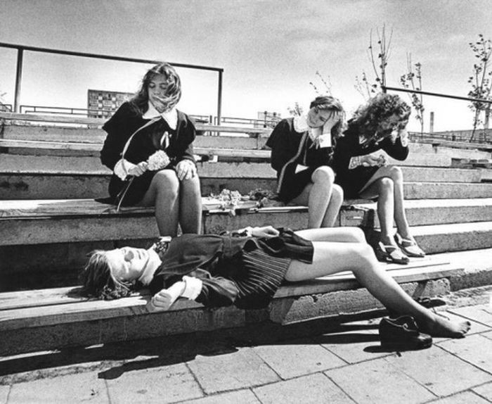 Последний звонок, 1970–е годы, Клайпеда, Литовская ССР было, история, фото