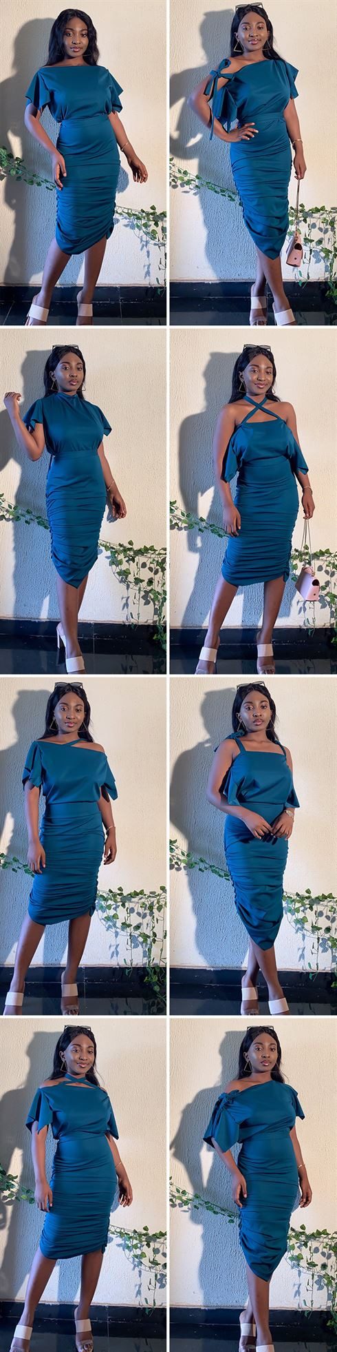 Гениальные платья-трансформеры от Ойинды Акинфенва вдохновляемся,мода,одежда