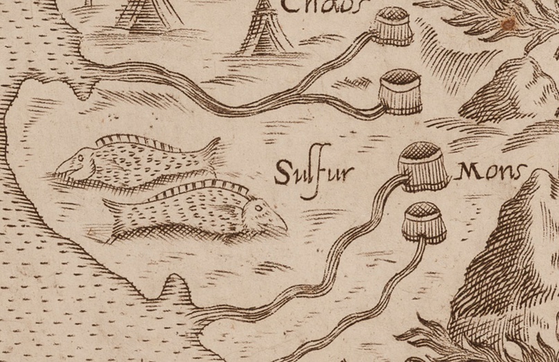 Глобальный катаклизм: Исчезнувшие мегаполисы в Исландии на картах 16 века, изображение №8
