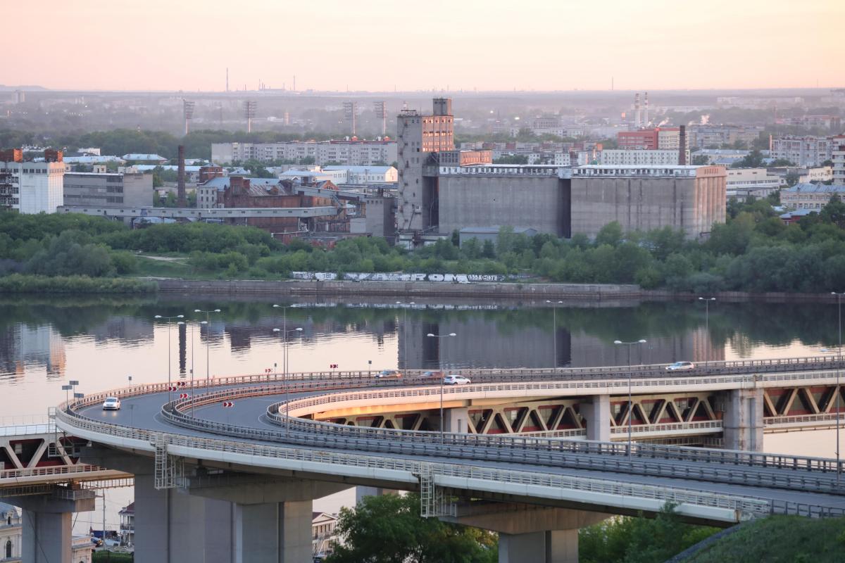 Метромост нижний новгород фото