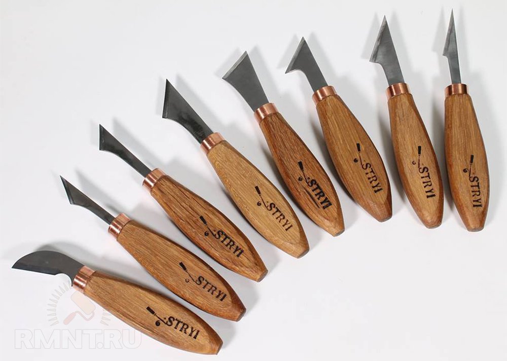 Набор ножей для резьбы
