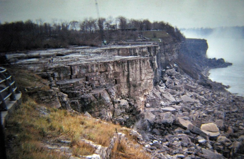 22. Осушение Ниагарского водопада в 1969 году. история, мир, фотография