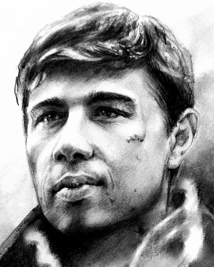 Сергей Сергеевич Бодров Сергей Загаровский, знаменитости, карандаш, портреты, художник