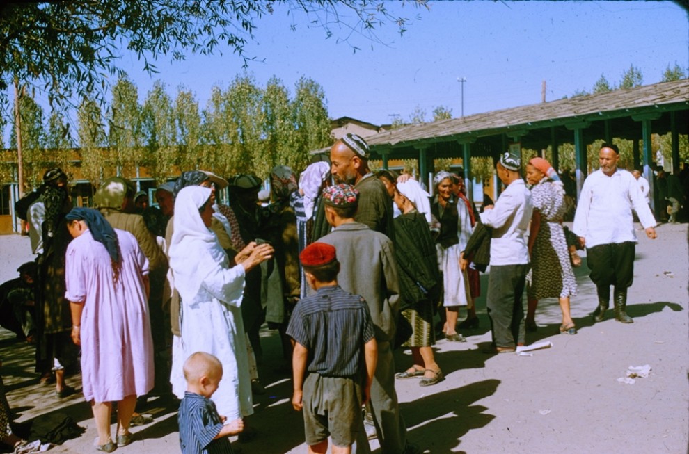 Французский турист в Узбекистане 1956 года имени, колхозе, недалеко, Аральского, Ташкент, Сталина, через, северу, побывал, общий, Дюпакье, видТашкент, мореНа, Аральское, пустыниТашкент, СырДарья, впадения, моряМесто, пустыняБерега, моряЦентральноАзиатская