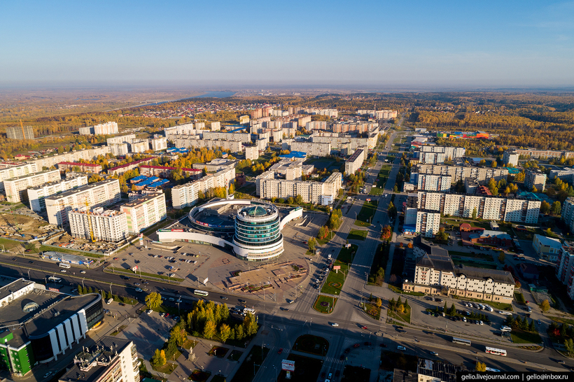 Тобольск с высоты: бывшая столица Сибири