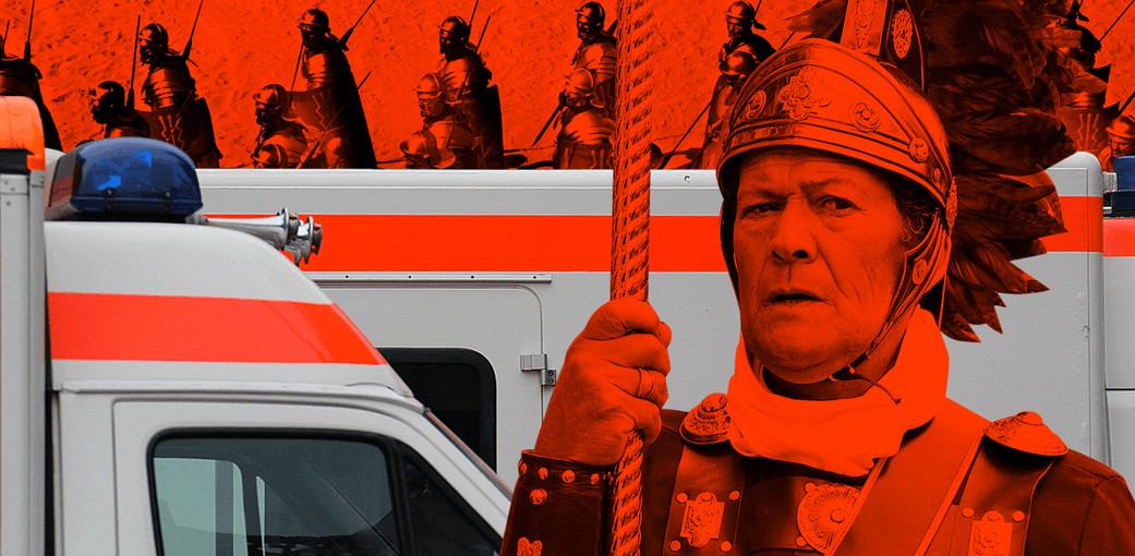 Ждите амбуланс, через пару веков будет. Ранняя история скорой помощи