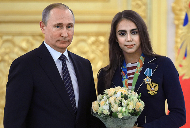Владимир Путин и Маргарита Мамун