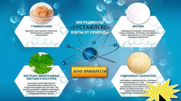 Состав средства Сустафлекс