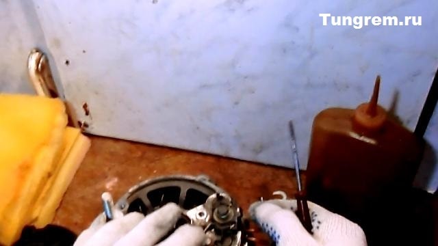 Снятие и замена диодного моста Лада Калина