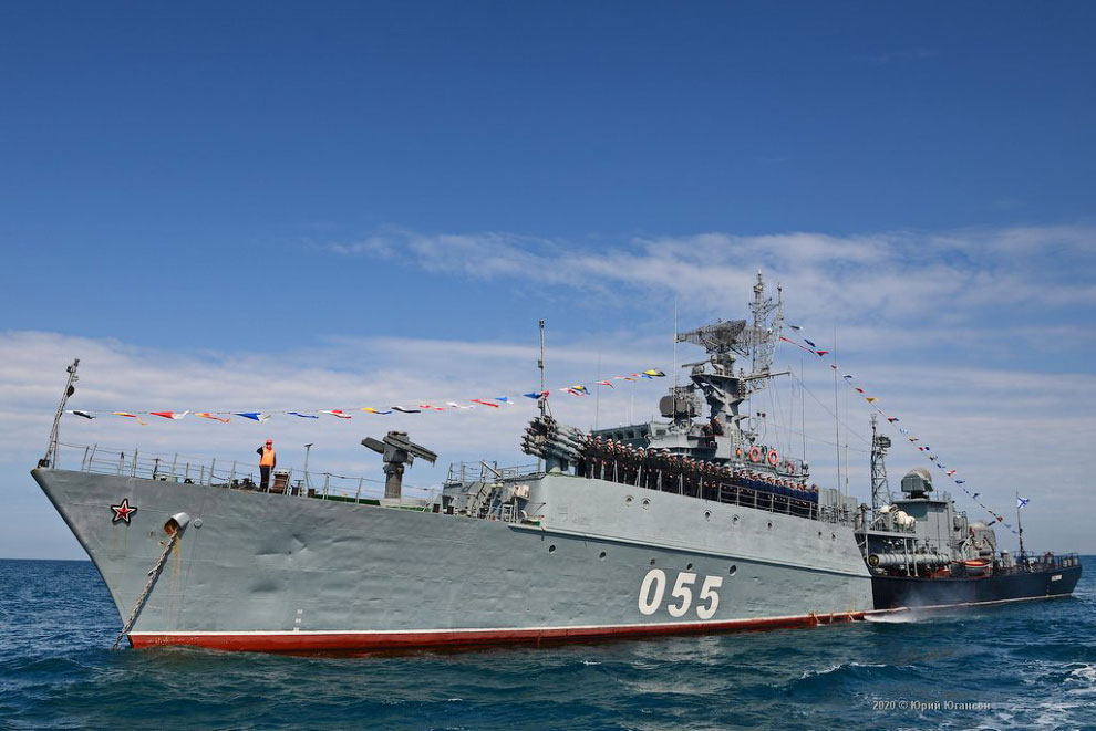 Как прошел военно-морской парад в Севастополе