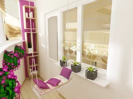 Место для отдыха на балконе. Место для отдыха на балконе. дизайн интерьера,полезные советы