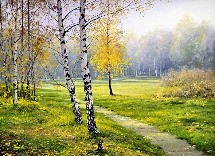 Художник-пейзажист Алексей Адамов 