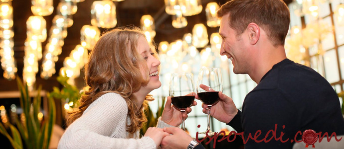 свидание в ресторане