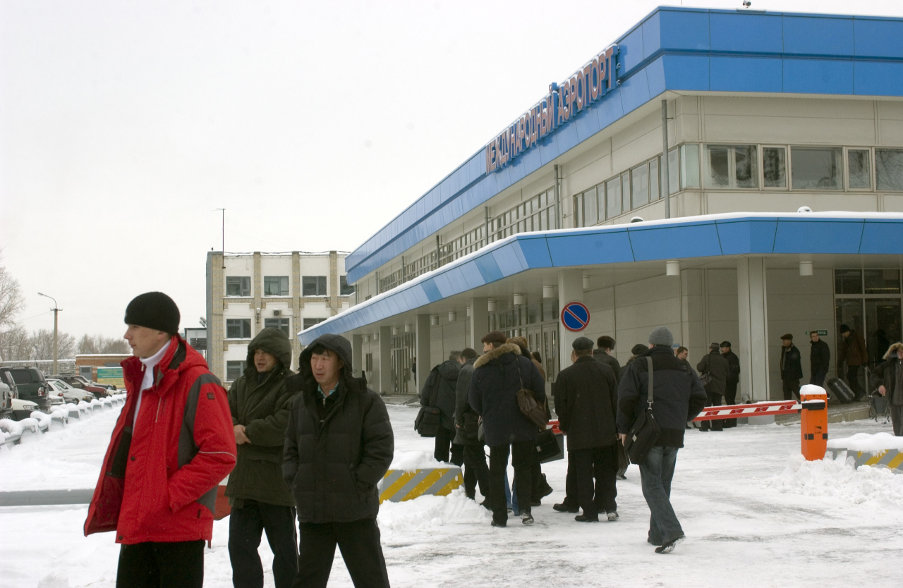 аэропорт зимой хабаровск