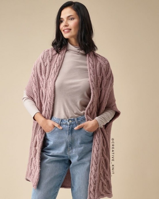 Стильный жилет Ayla вязание,мода,одежда