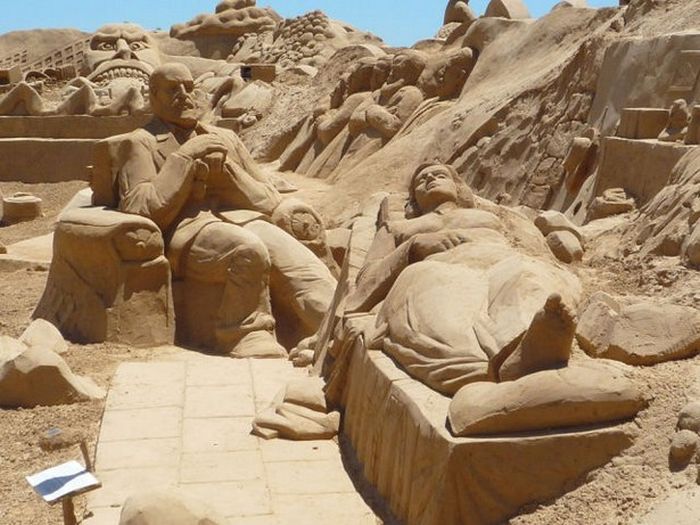 Фотография: Эпичные скульптуры из песка, достойные места в музее №13 - BigPicture.ru