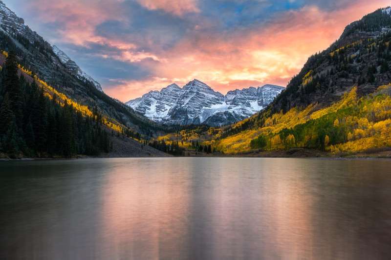 Марун Беллс, Колорадо Северная Америка, путешествие, фотография