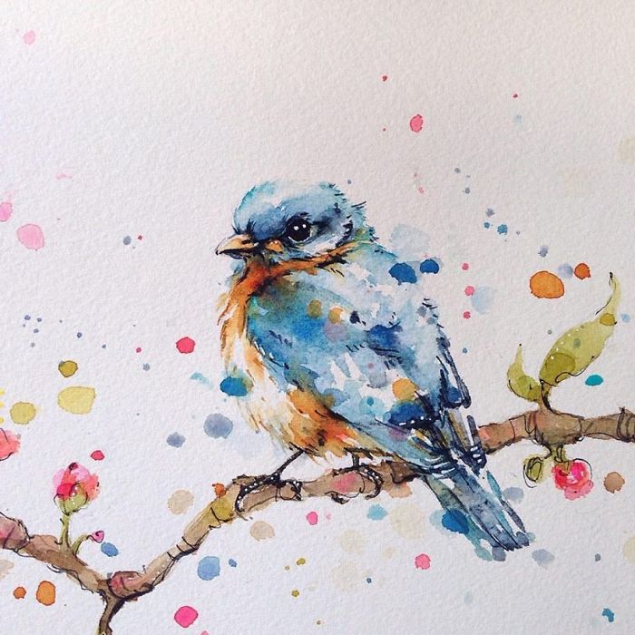 Colorful Watercolor Paintings