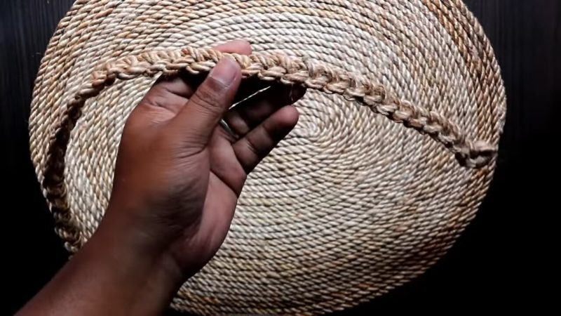 Простая и нужная вещица из джутового шпагата и мешковины декор,домашний очаг,,рукоделие,своими руками,умелые руки