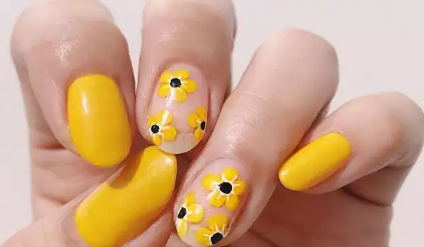 Стильные идеи маникюра с цветами