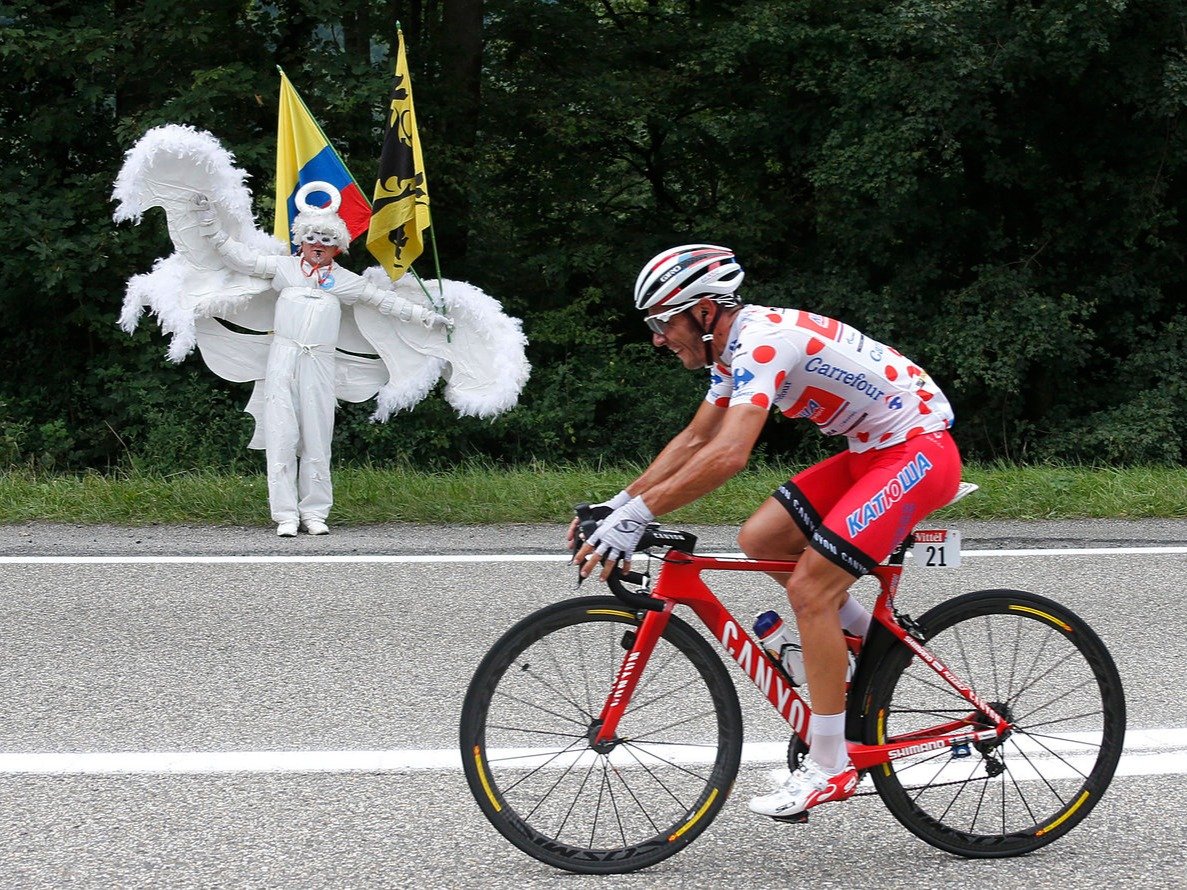 Экстравагантные поклонники Tour de France