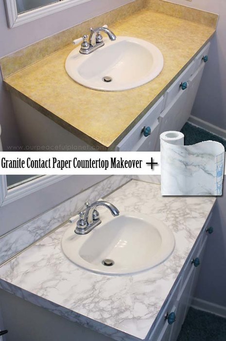 20 стильных способов обновить интерьер с помощью самоклеющейся пленки для дома и дачи,новая жизнь старых вещей