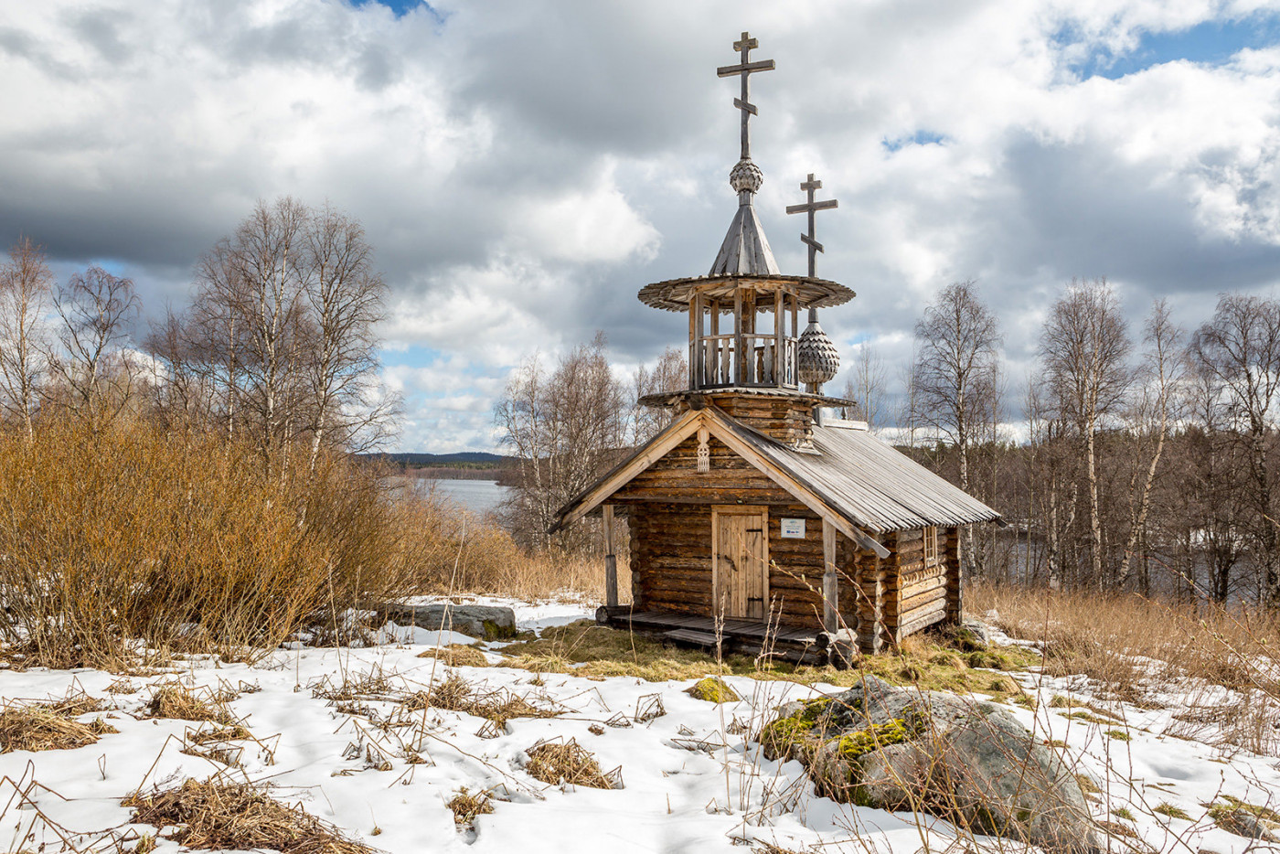 Часовня памяти в Карелии