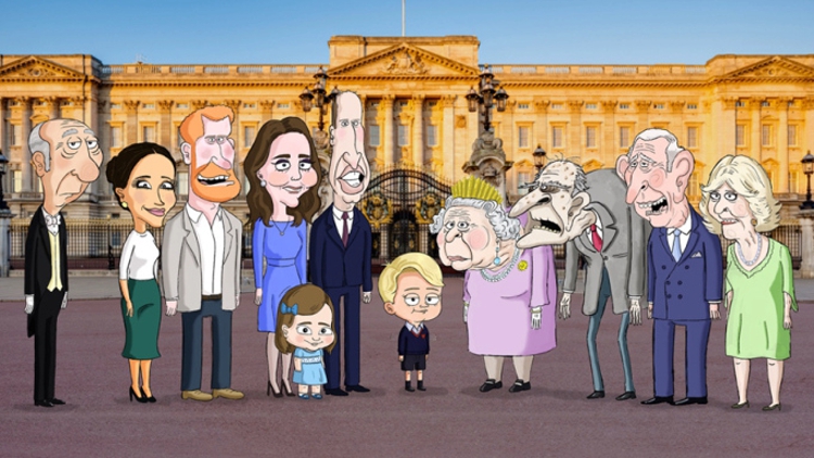 Вышел первый трейлер сатирического мультсериала о принце Джордже Монархи,Британские монархи